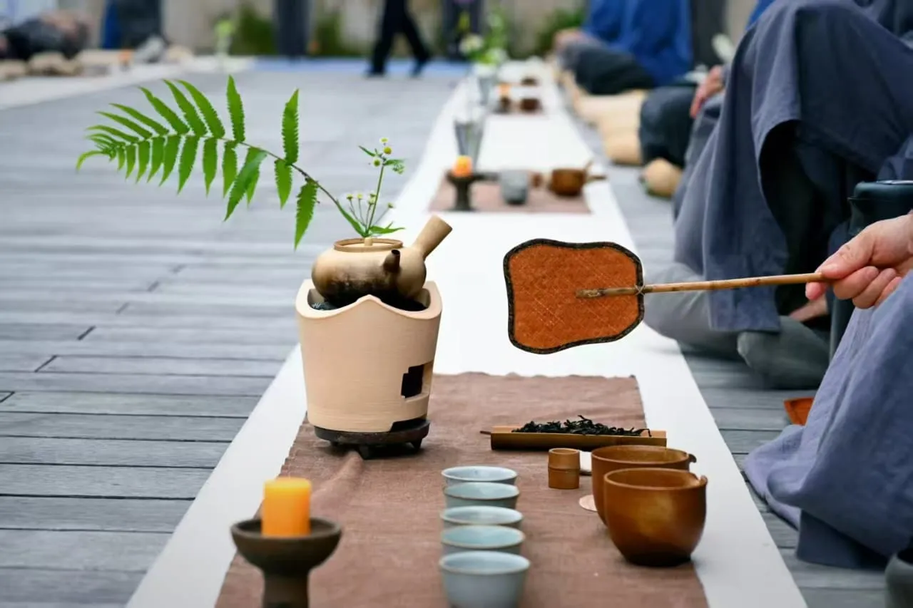活动纪实 ｜ 安心禅茶走进社区 一盏清茶，让心与心更近